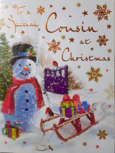 Picture of TO A SPECIAL COUSIN CHRISTMAS CARD